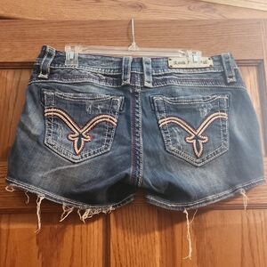 Becky Blue Denim Shorts